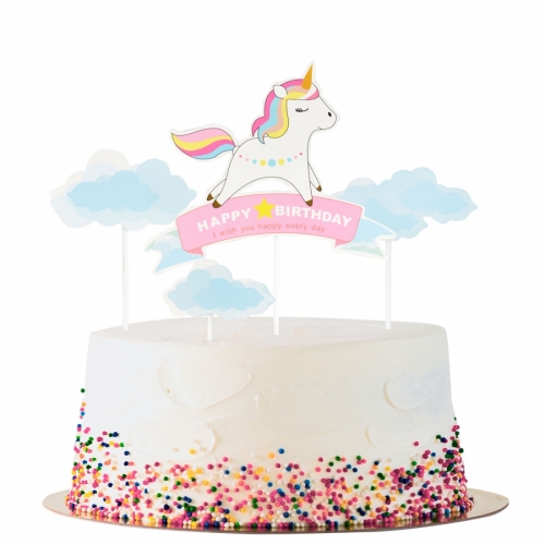 Ornament pentru tort - Unicorn